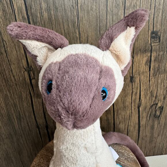Jellycat Iris Siamese Cat Jellycat Cat FAST SHIP NEW Retired - Picture 1 of 9
